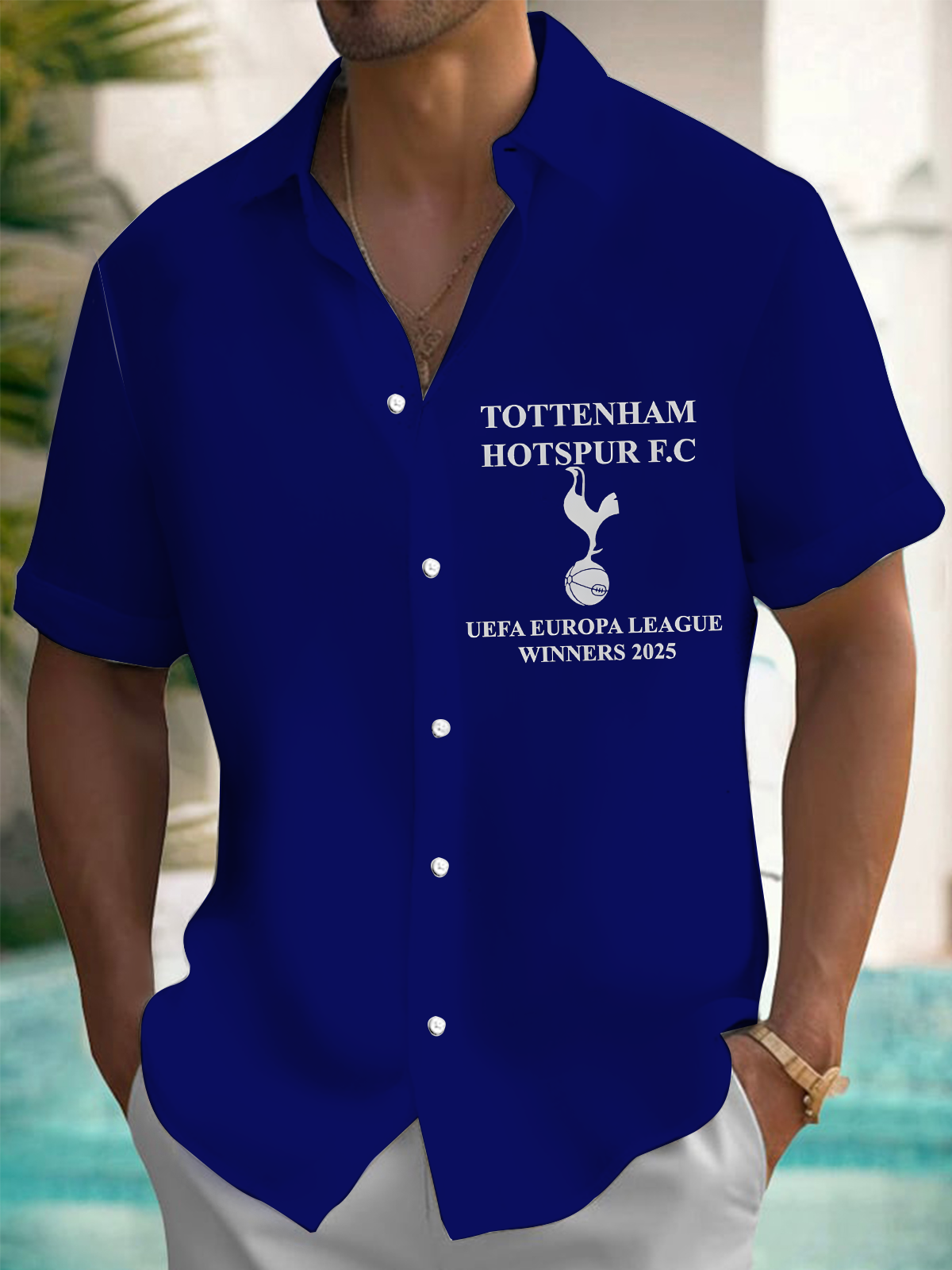 Tottenham Hotspur Football Fans Men's Short Sleeve Shirts