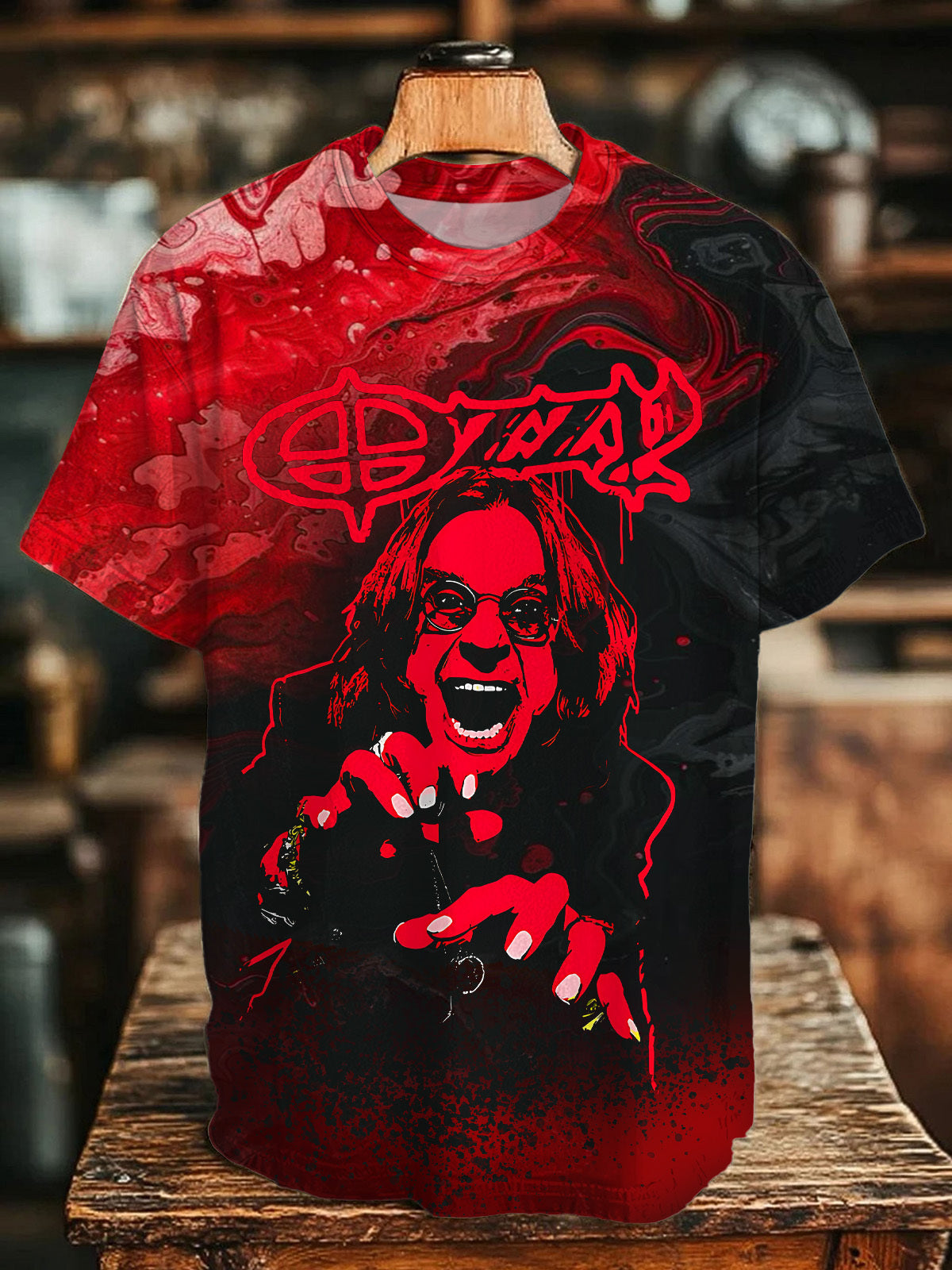 Ozzy Osbourne Crew Neck T-shirt