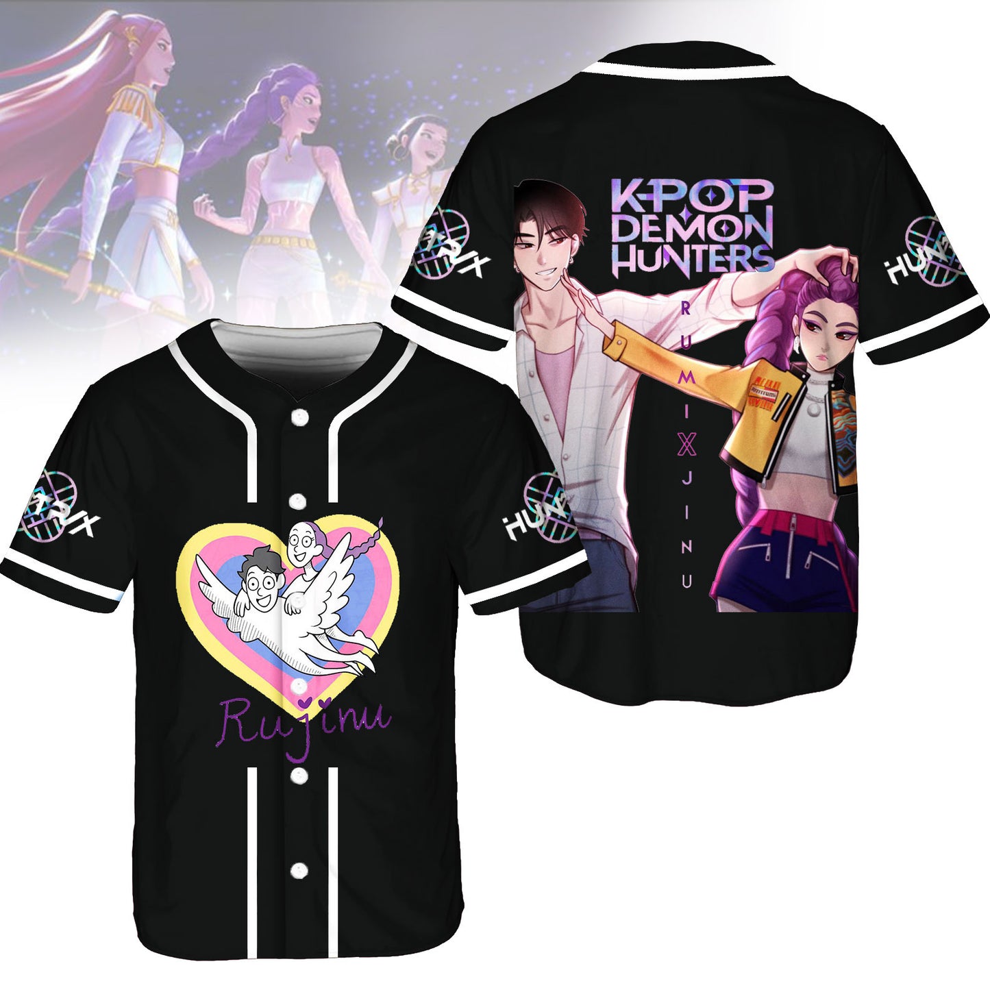 Demon Hunters Huntrix Baseball Jersey