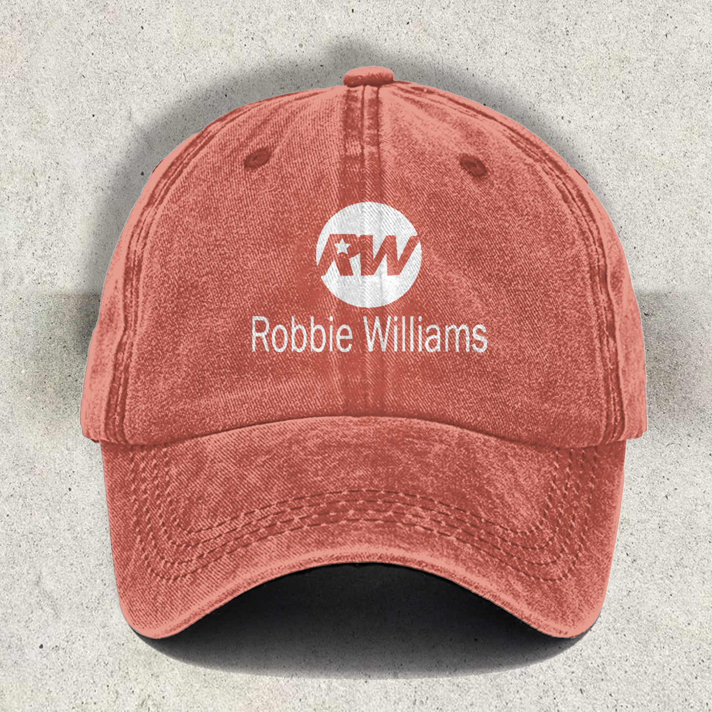 Robbie Williams Printed Baseball Cap