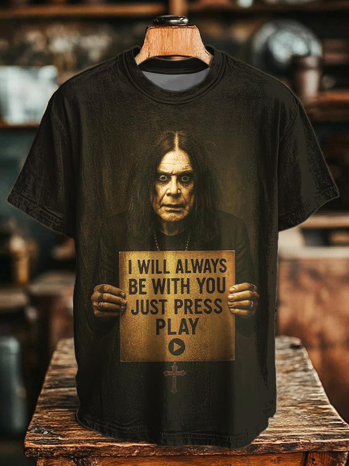 Ozzy Osbourne Crew Neck T-shirt