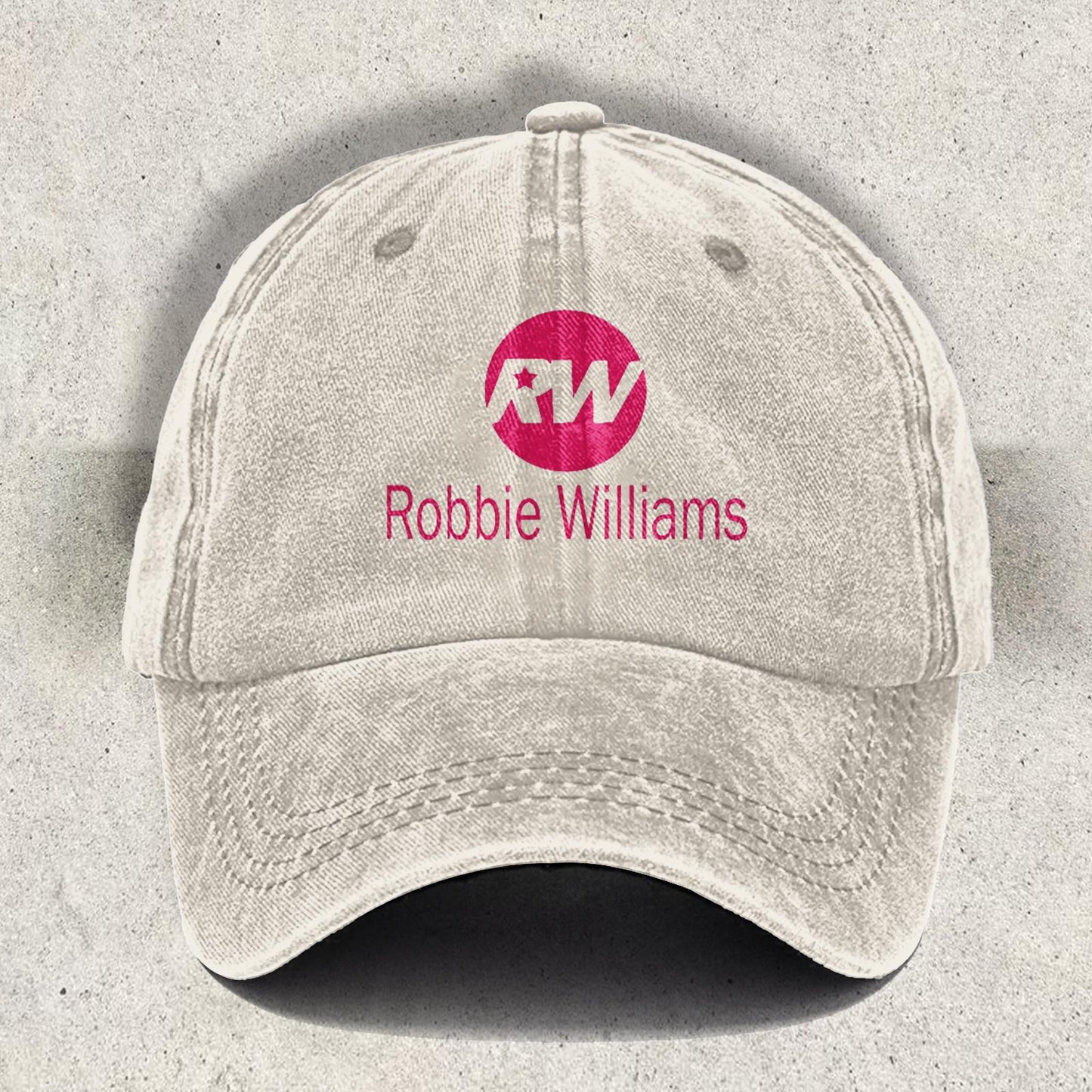 Robbie Williams Printed Baseball Cap