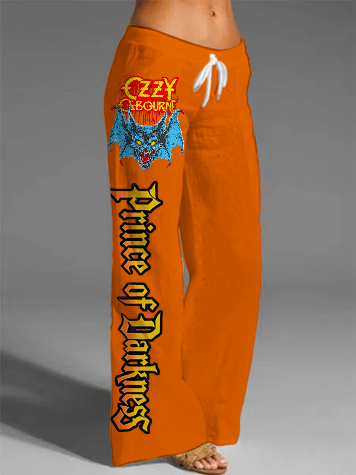 70s Heavy Metal Rock Band Women's Printed Casual Pants