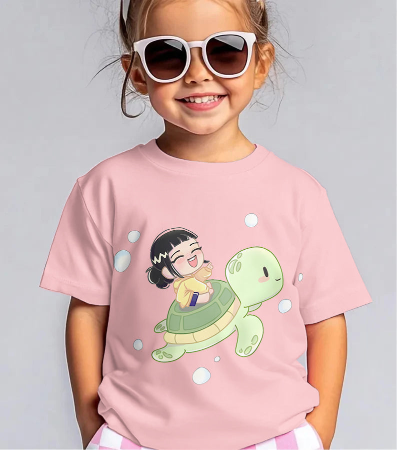 Demon Hunter Cute Children's Cotton T-Shirts