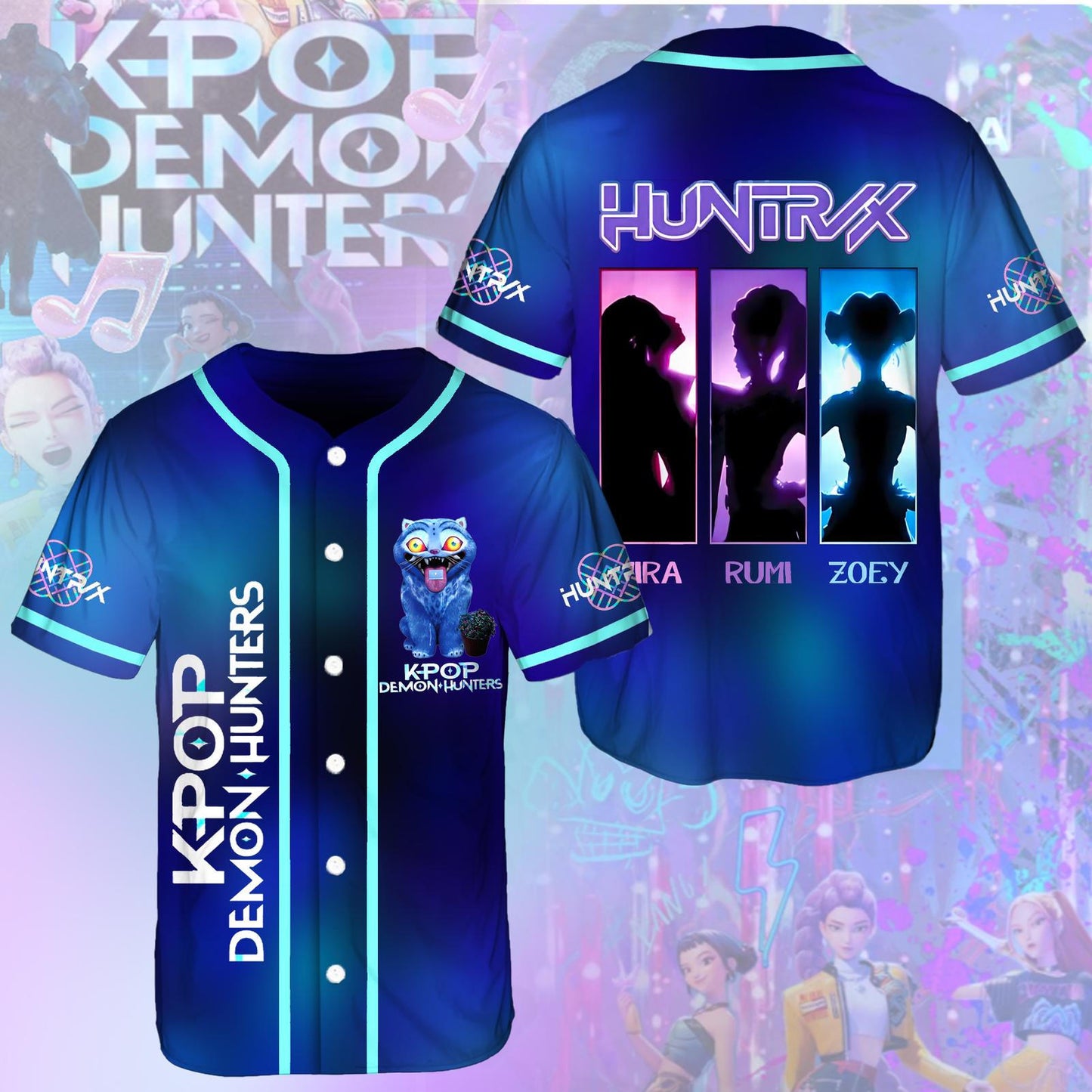 Demon Hunters Baseball Jersey