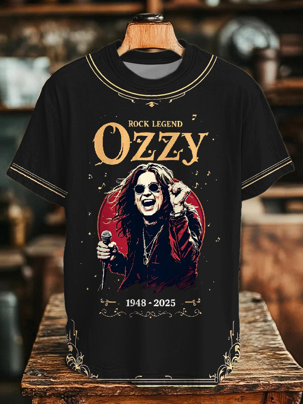 Ozzy Osbourne Art Crew Neck T-shirt