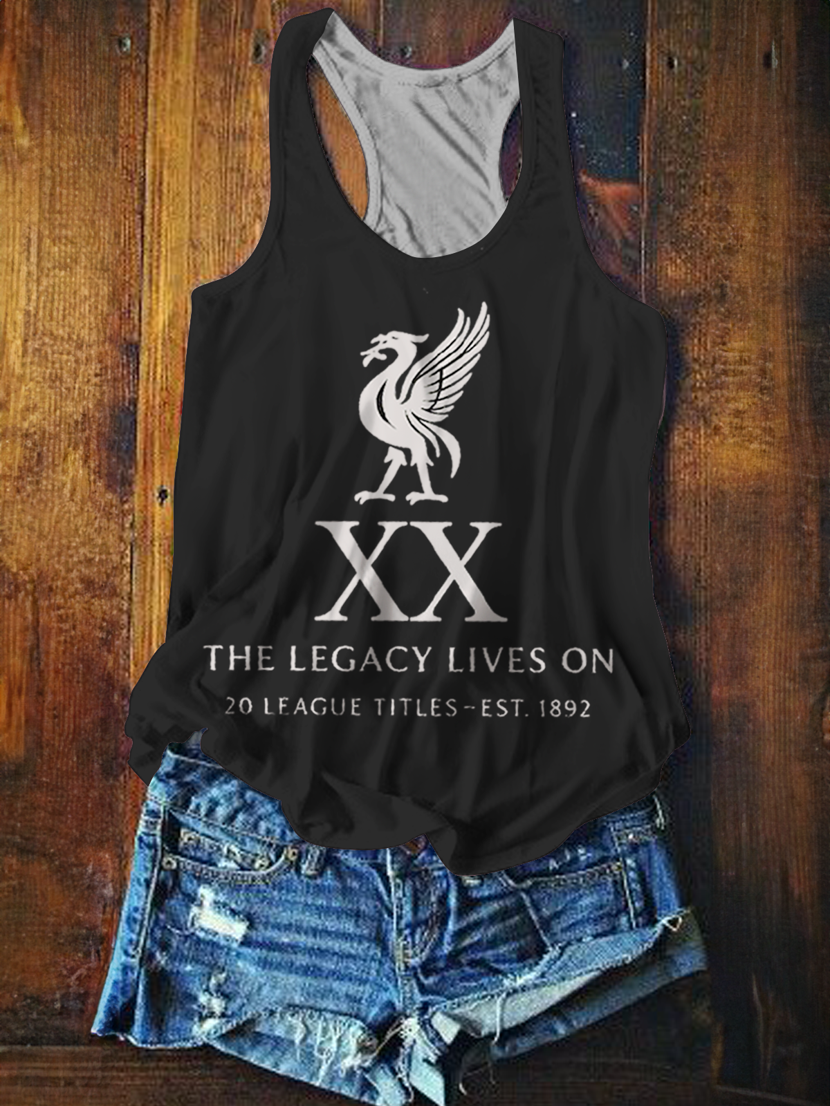 Liverpool Football Fans Printed Casual Tank Top
