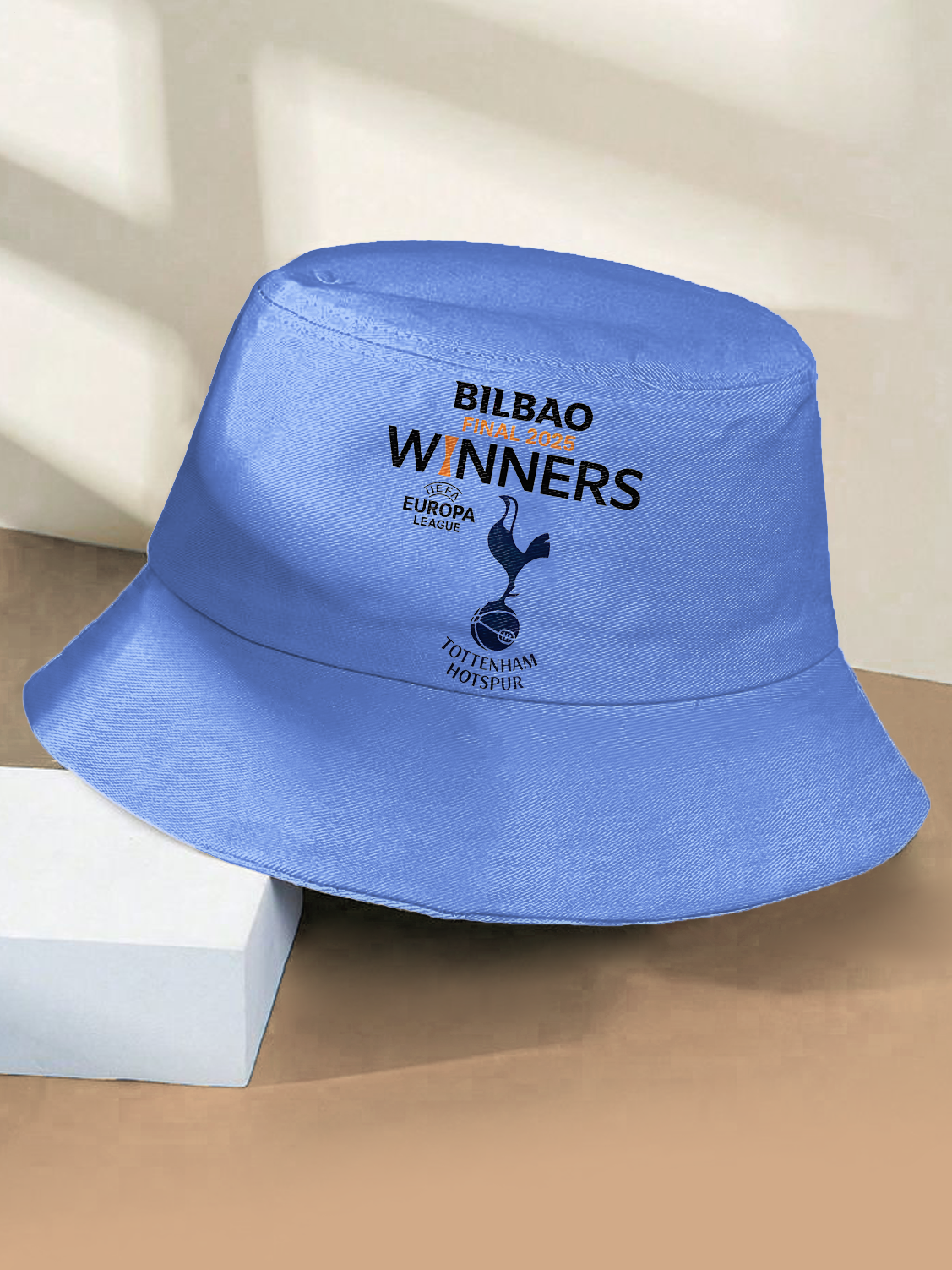 Tottenham Hotspur Europa League Champions 2025 Bucket Hat