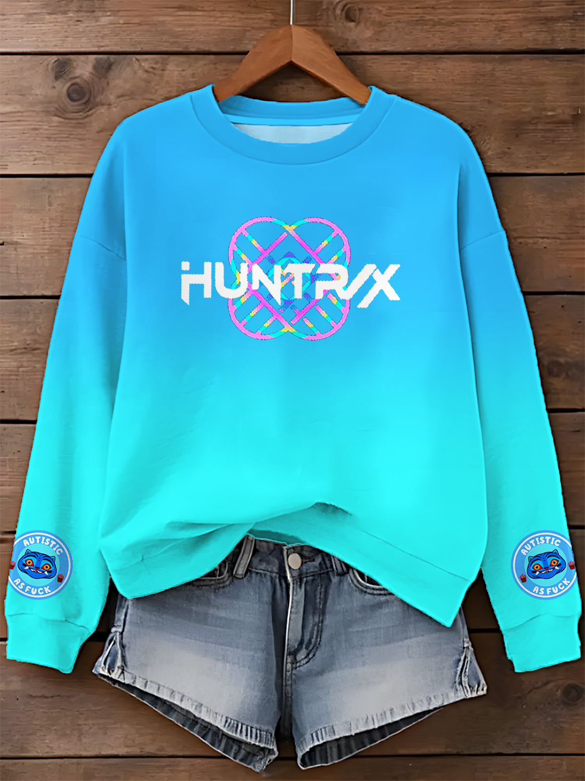 KPop Demon Hunters Printed Long Sleeve Casual Top