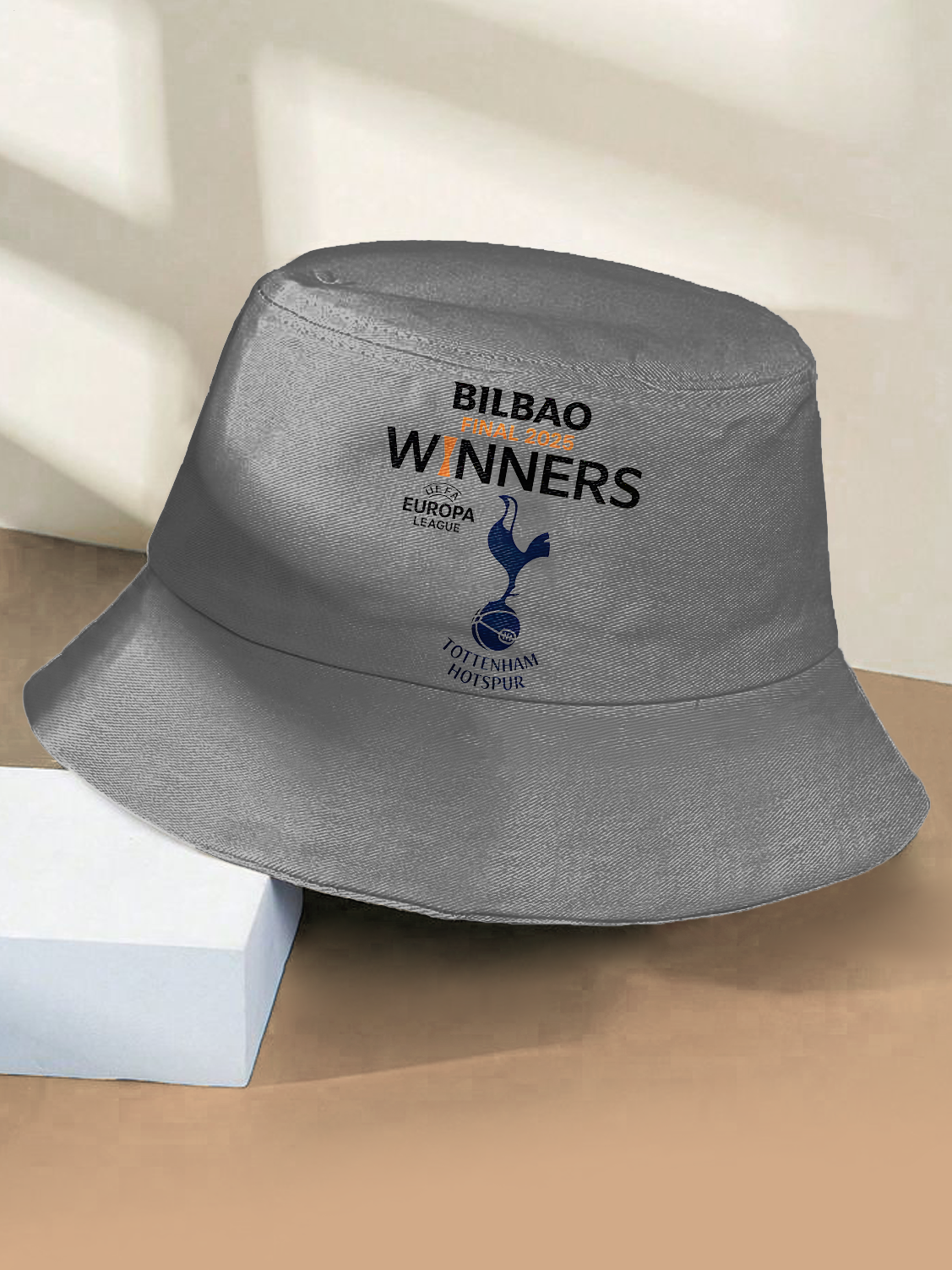 Tottenham Hotspur Europa League Champions 2025 Bucket Hat