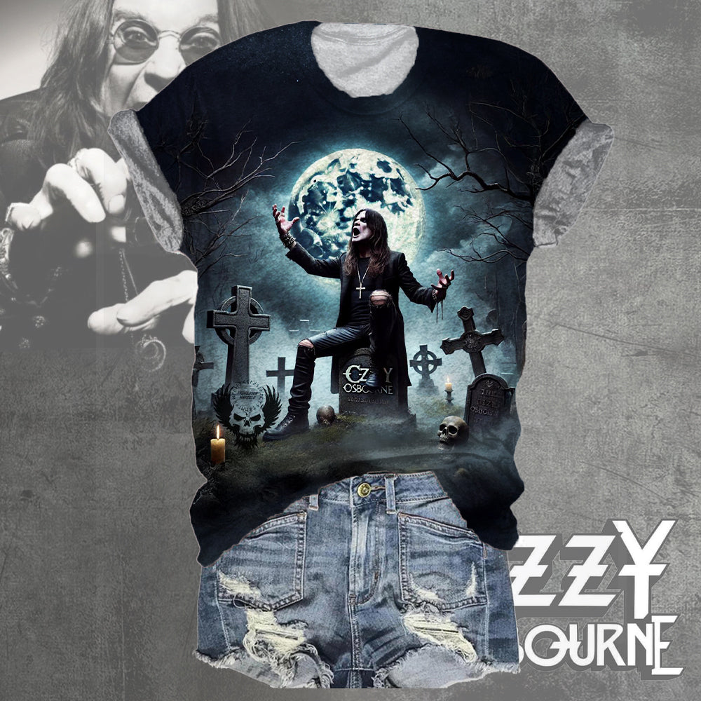 Ozzy Osbourne Crew Neck T-shirt