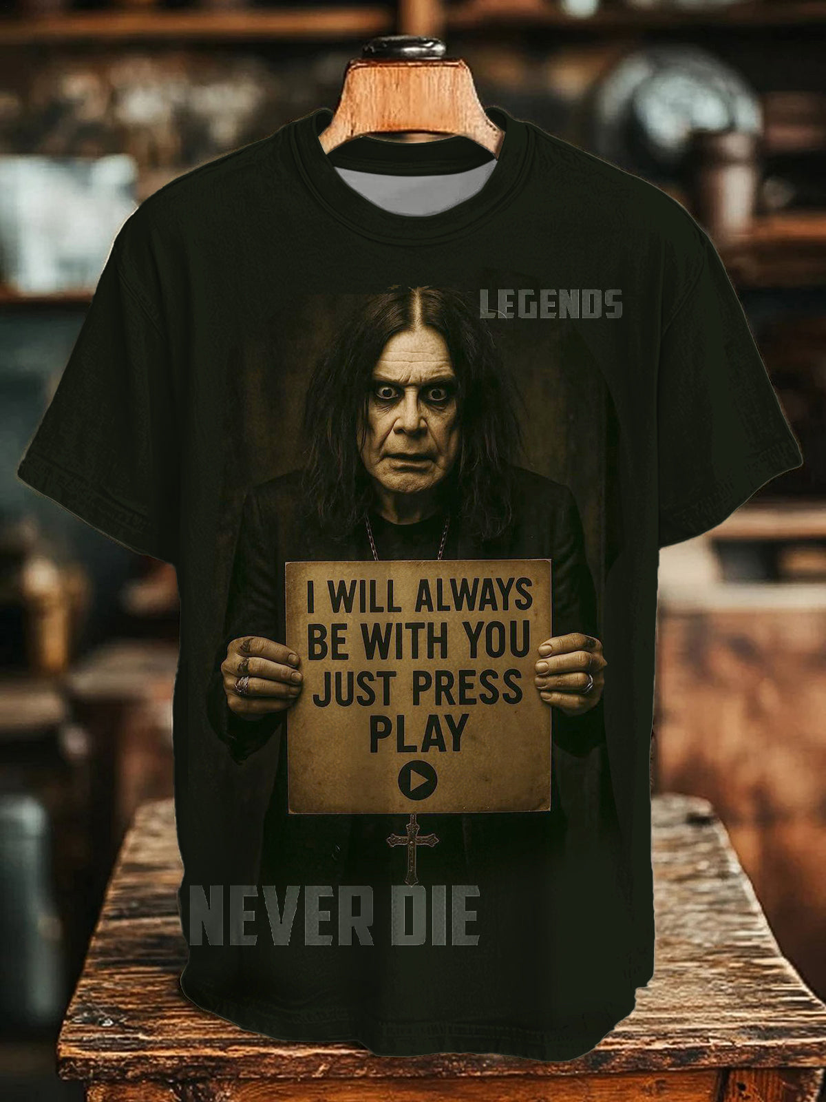 Ozzy Osbourne Crew Neck T-shirt