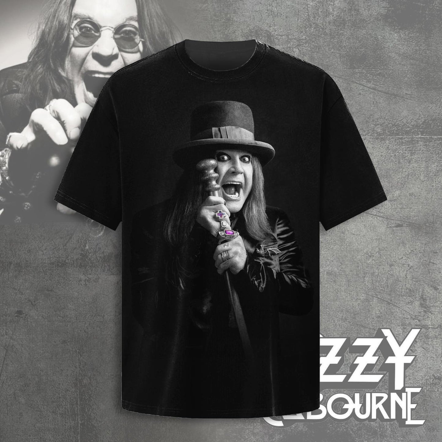 Ozzy Osbourne Crew Neck T-shirt