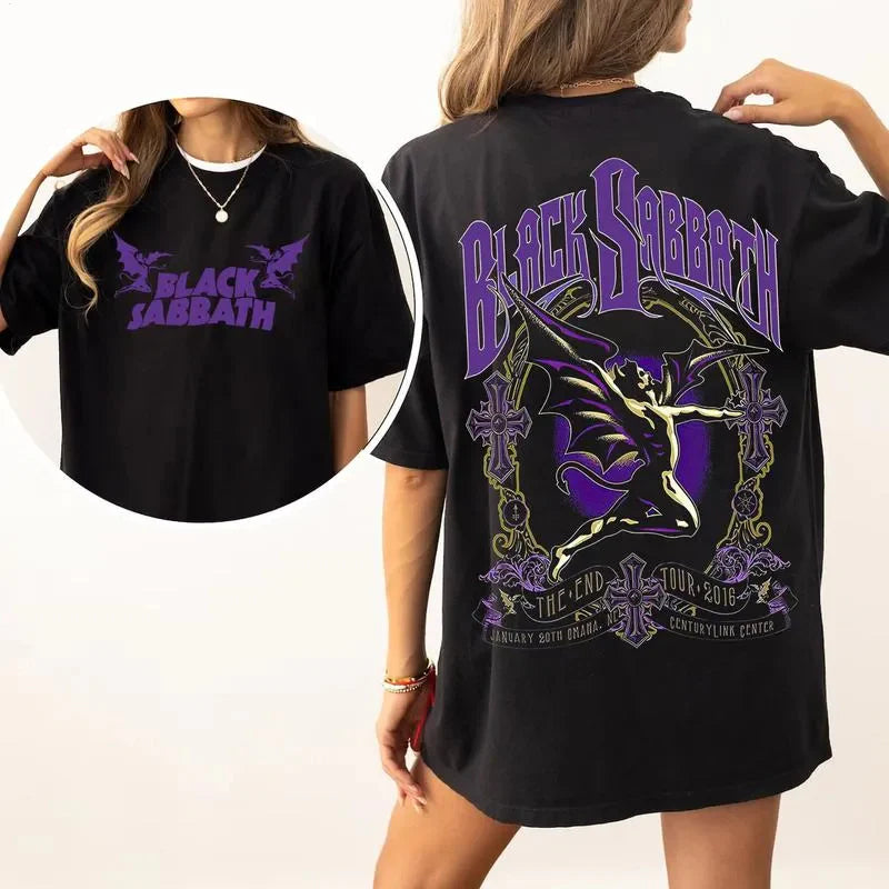 Black Sabbath Ozzy Osbourne Retro T-shirt