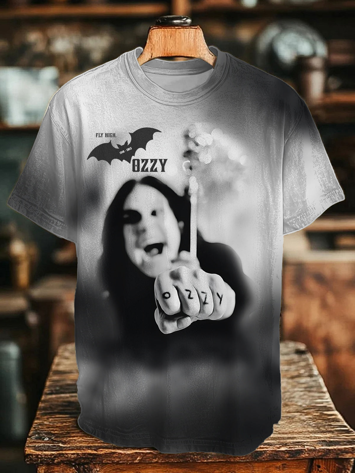 Ozzy Osbourne Crew Neck T-shirt