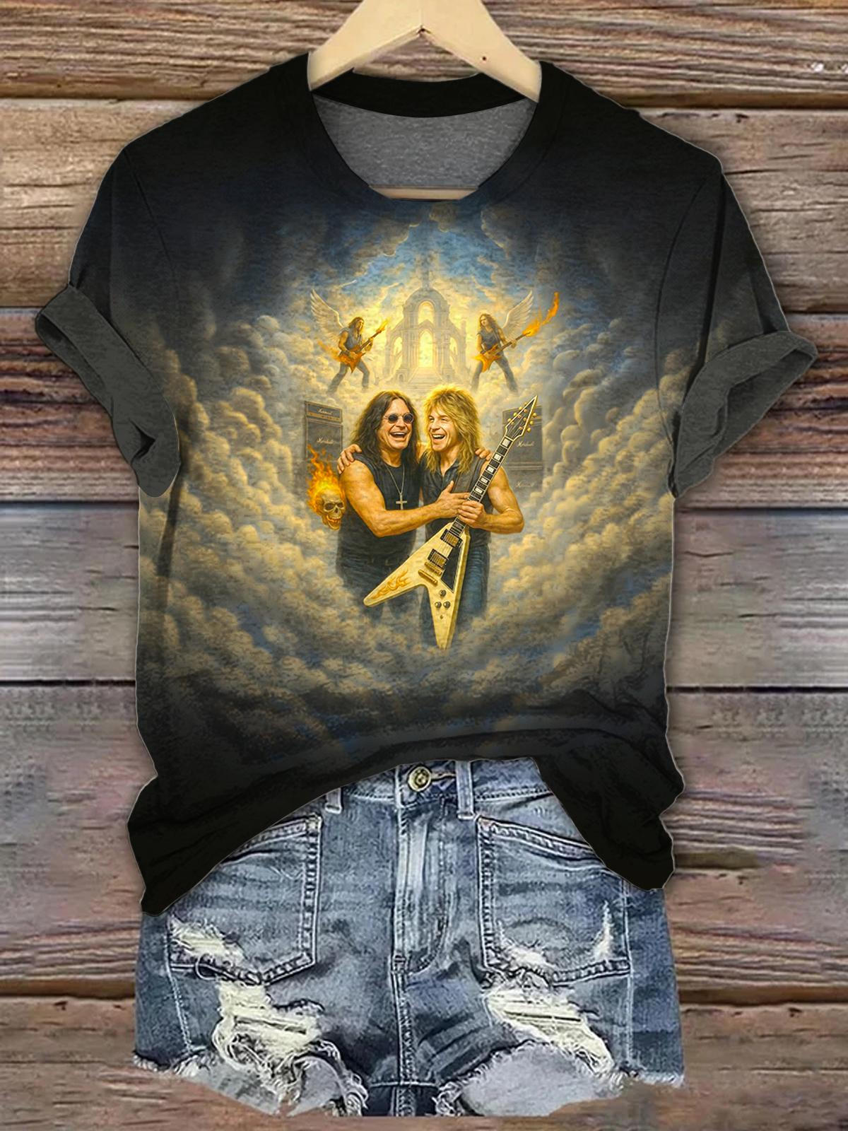Ozzy Osbourne Crew Neck T-shirt