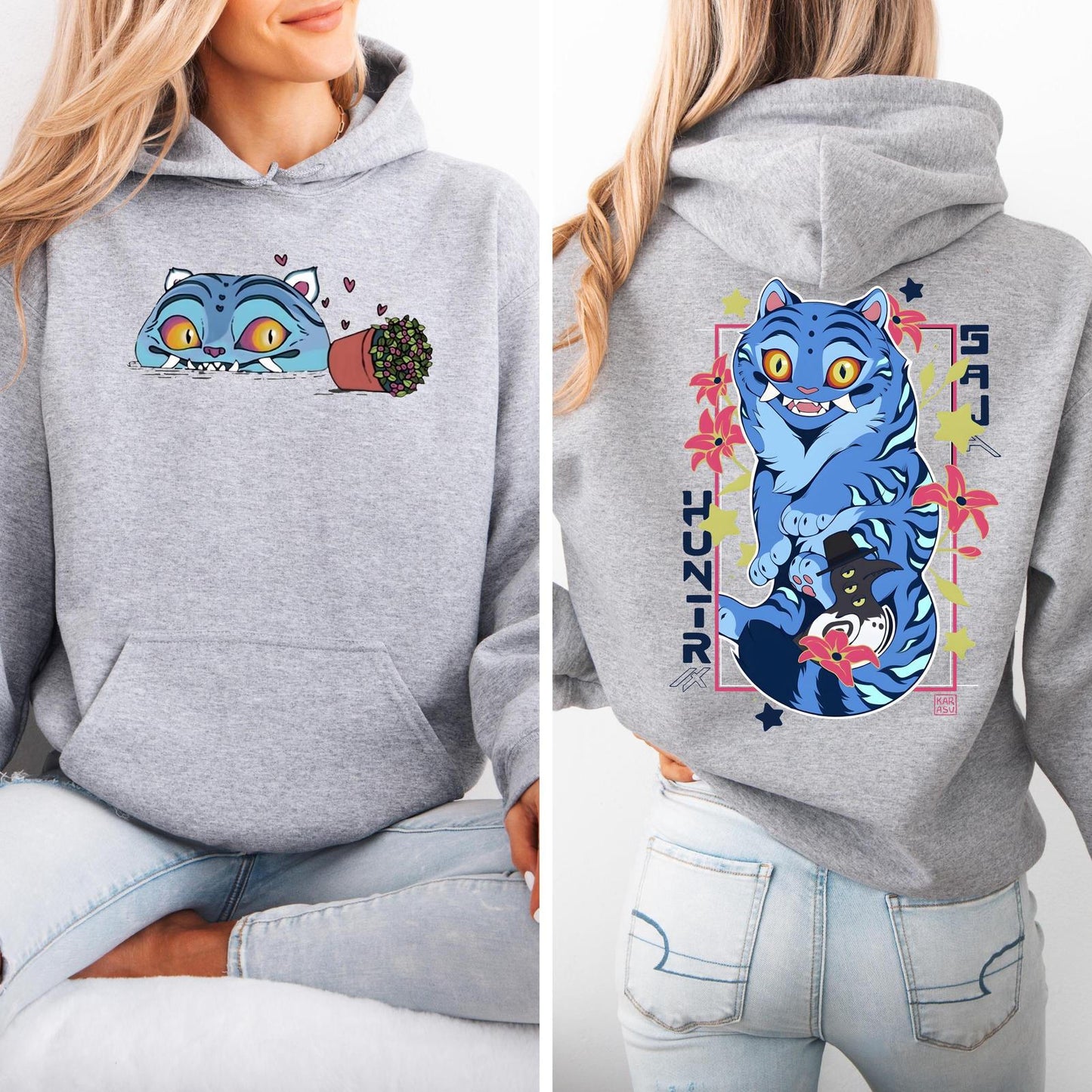 Derpy Tiger Kpop Demon Hunters Classic Hoodie