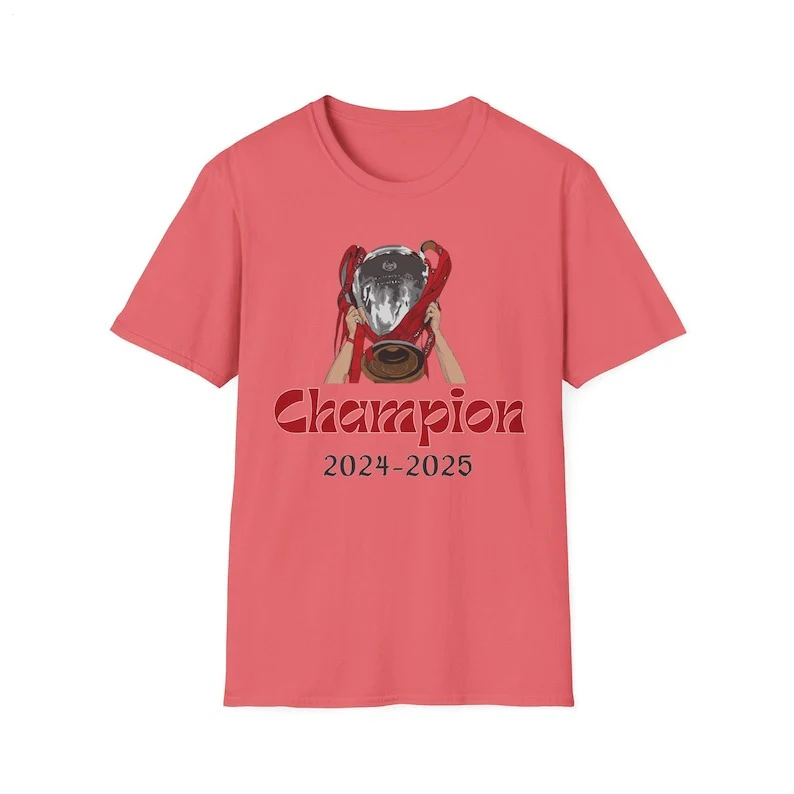 リバプール チャンピオンズ 2025 ラウンドネック 半袖 メンズ Tシャツ