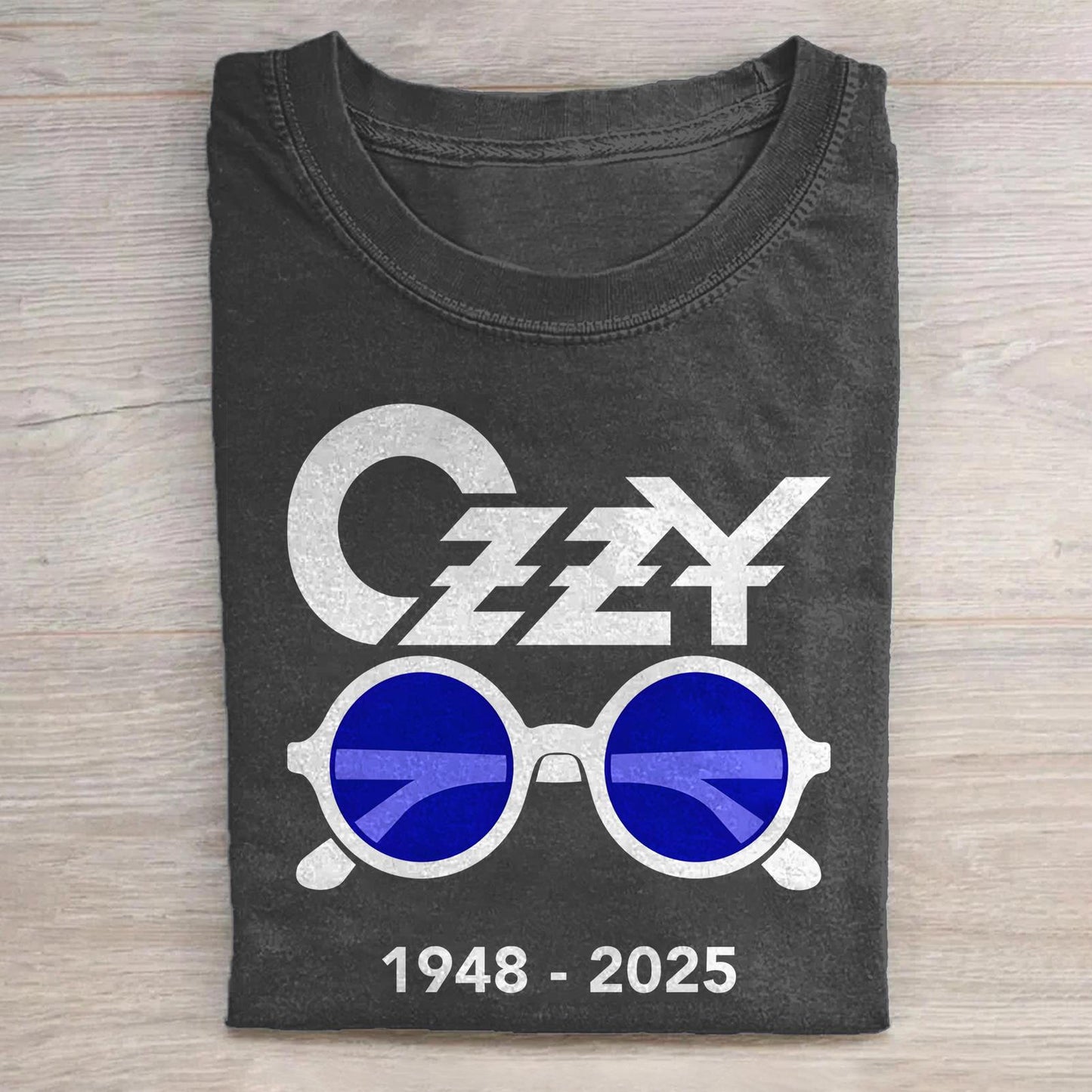 Ozzy Osbourne Retro Washed Cotton Crew Neck T-Shirt