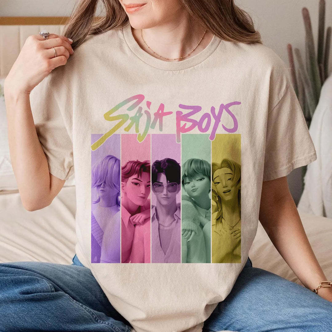 Kpop Demon Hunters Crew Neck T-Shirt