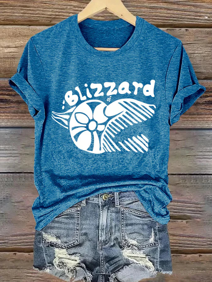 Blizzard of Ozz V-Neck T-Shirt Crew Neck T-shirt
