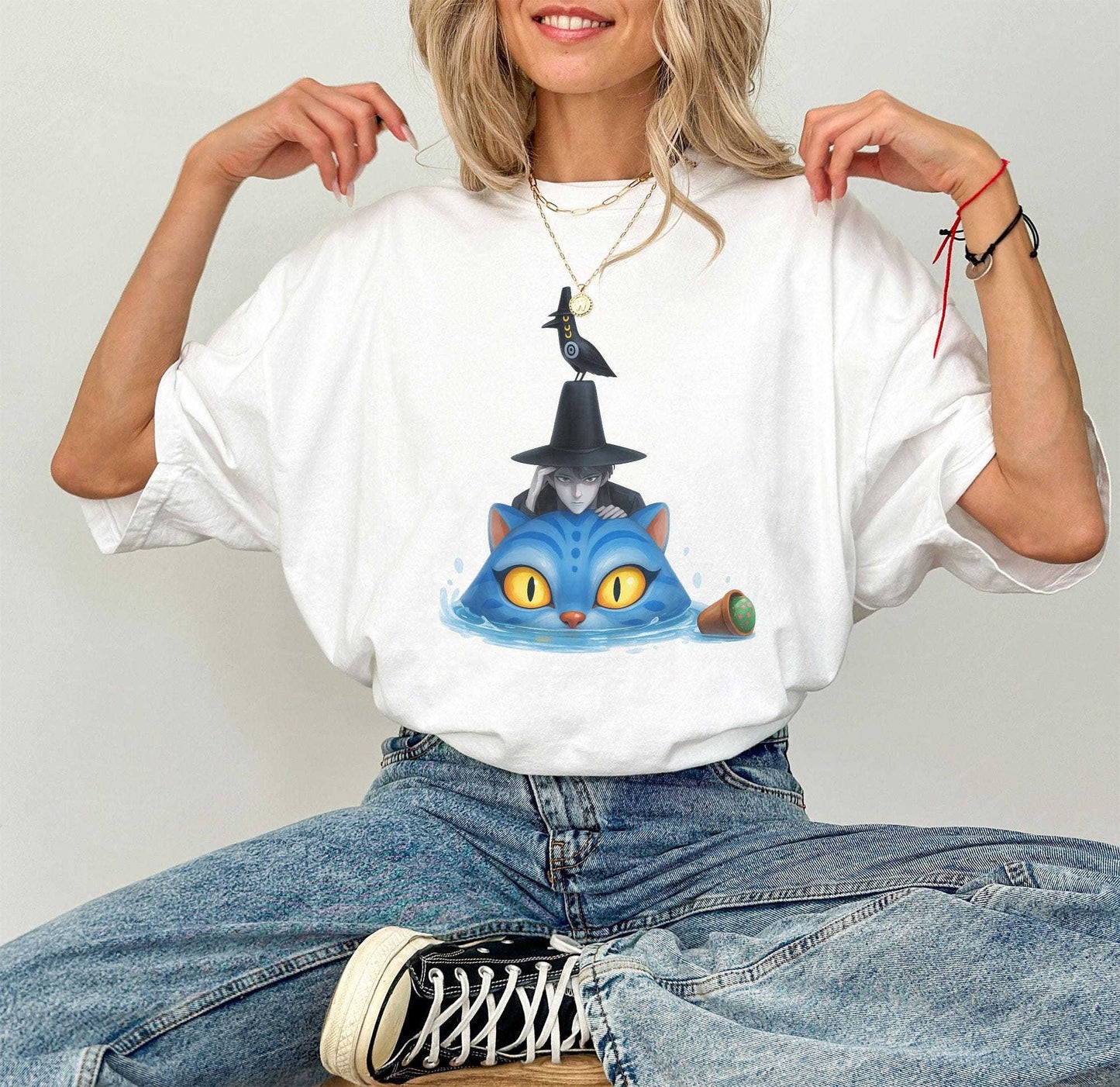 Demon Hunters Huntrix Crew Neck T-shirt