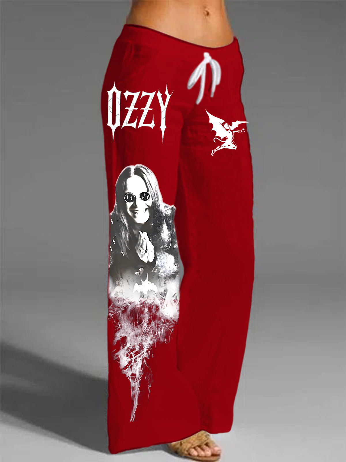 Ozzy Osbourne Women's Printed Casual Pants