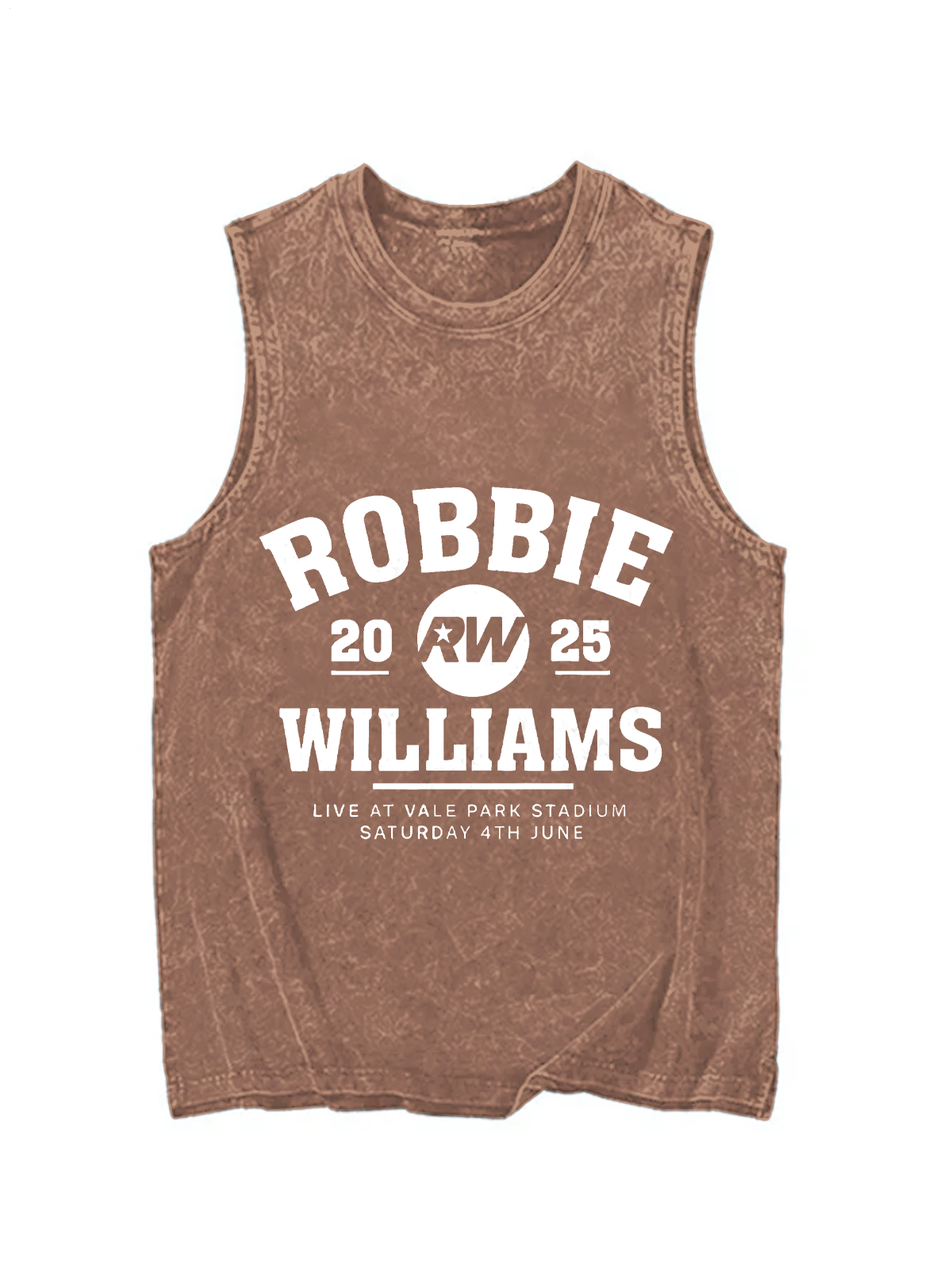Robbie Williams Live 2025 Vintage Tank Top