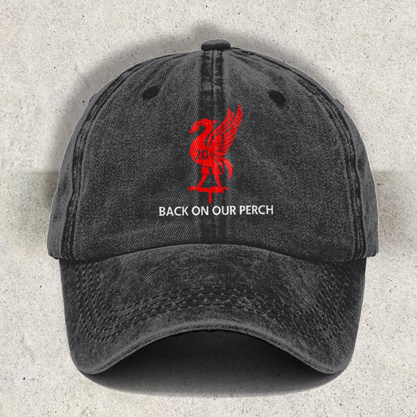 Liverpool Champions Wall Printed Baseball Cap