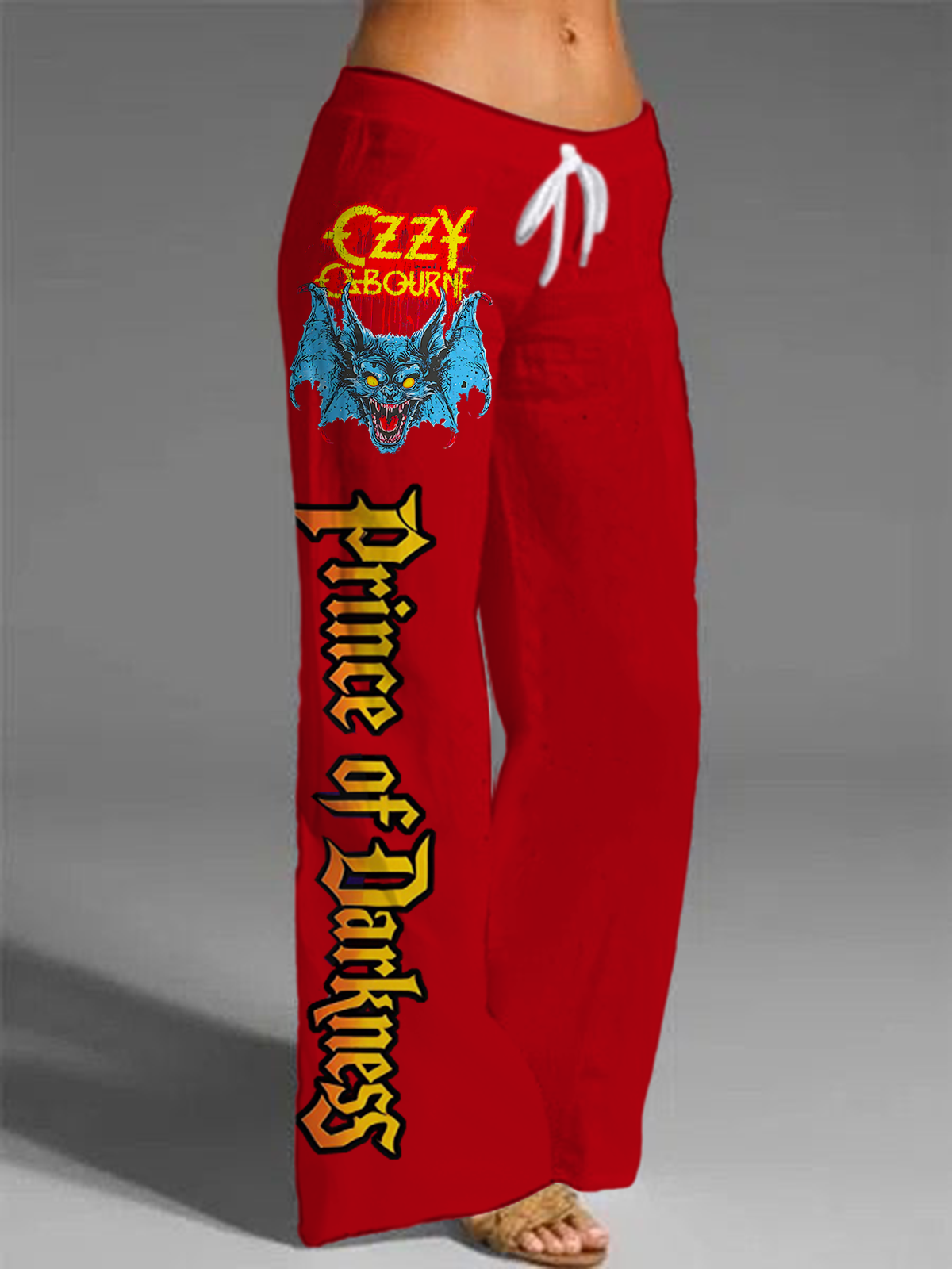 70s Heavy Metal Rock Band Women's Printed Casual Pants