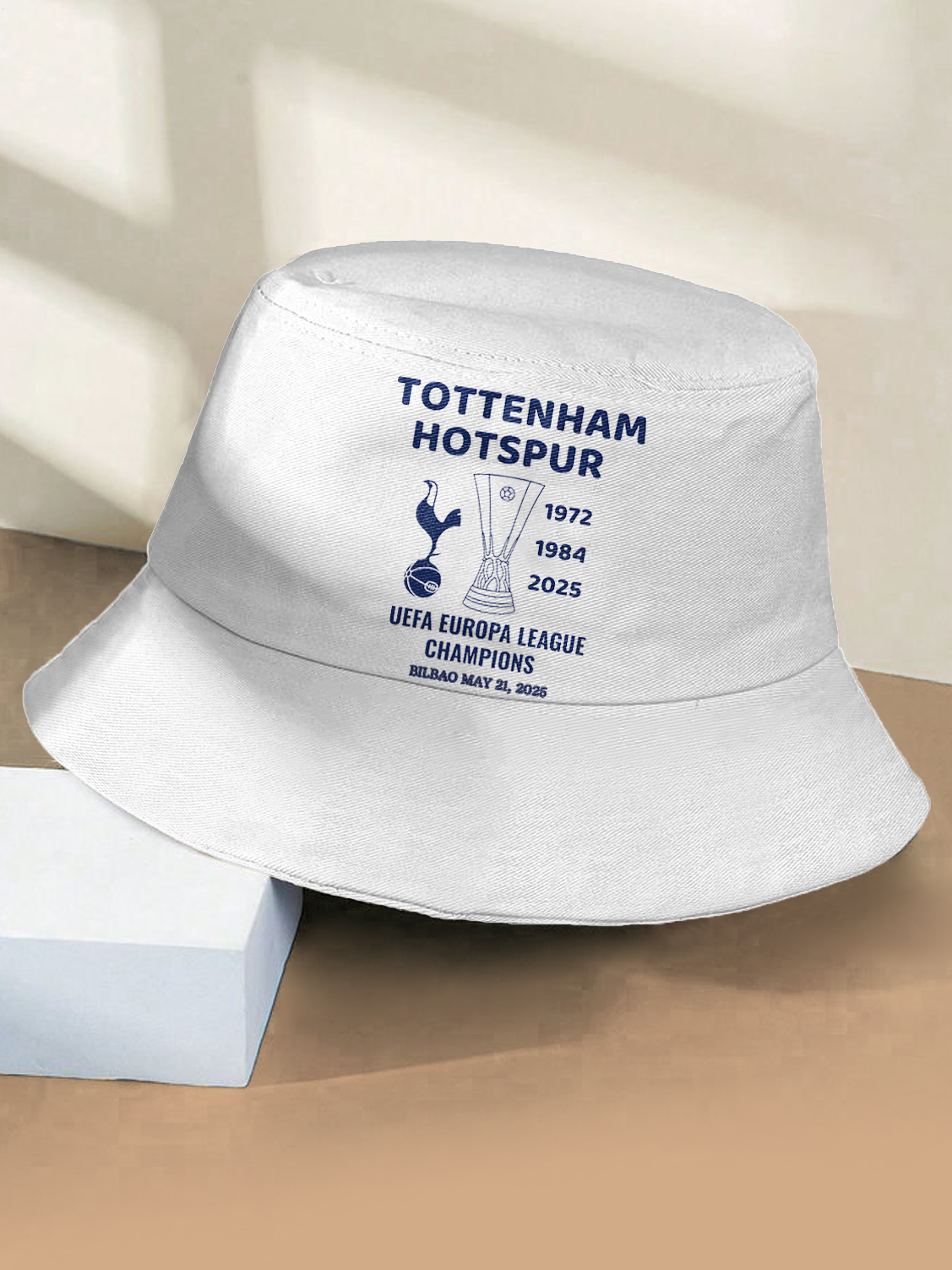 Tottenham Hotspur Champions 2025 Bucket Hat