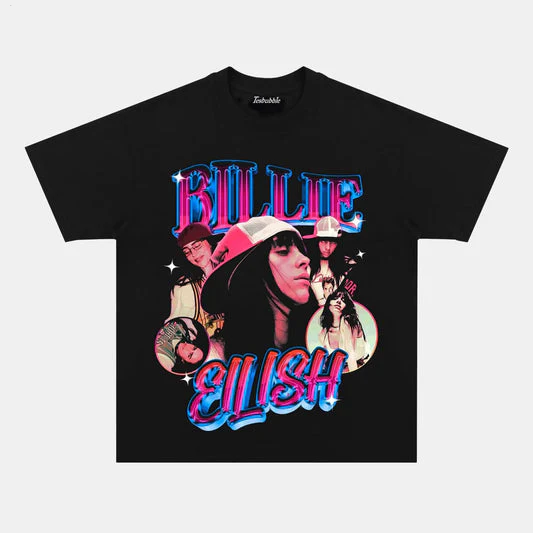 Billie Eilish Graphic Crew Neck Cotton T-shirts