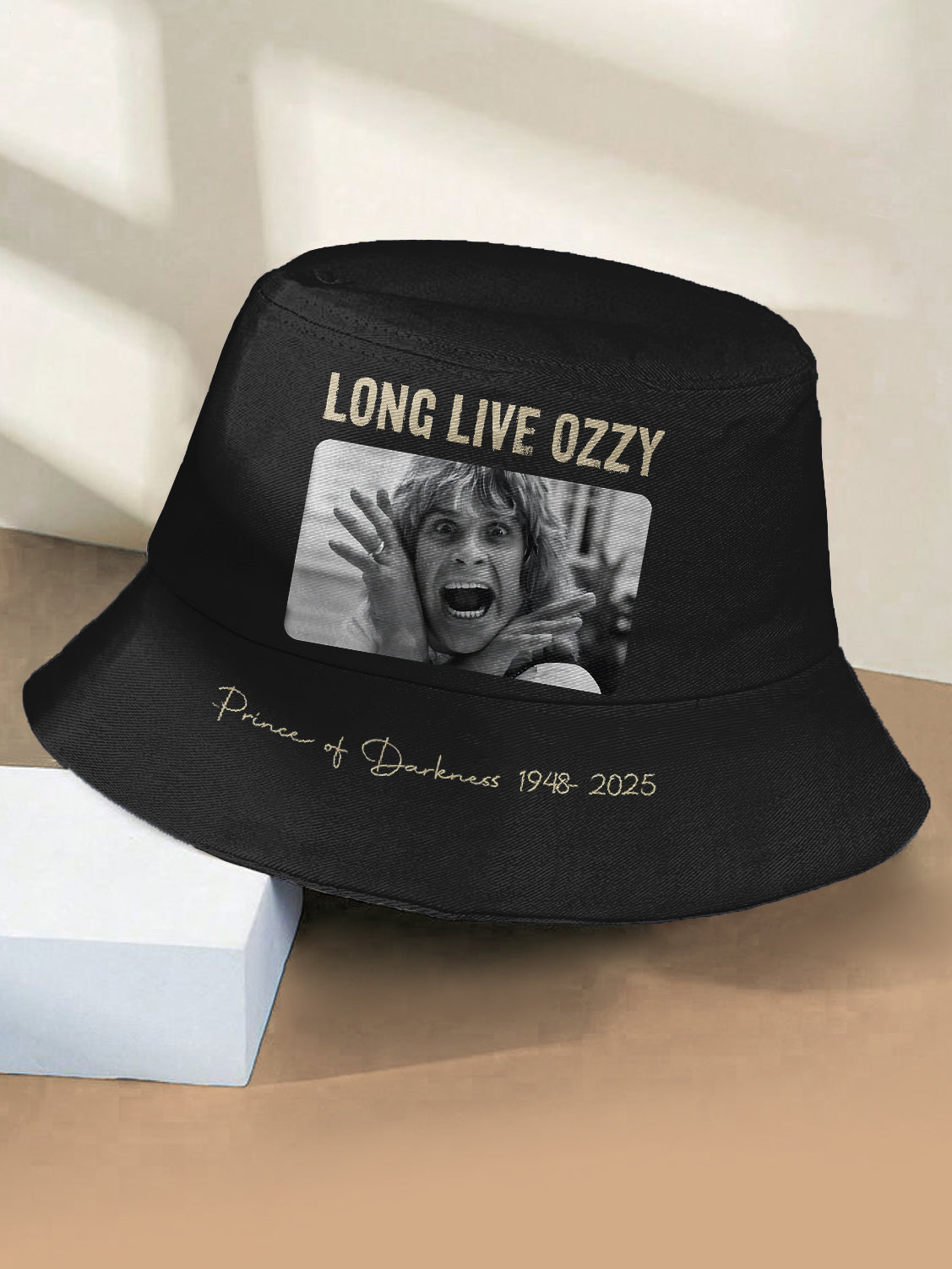 纪念Ozzy Osbourne Bucket Hat