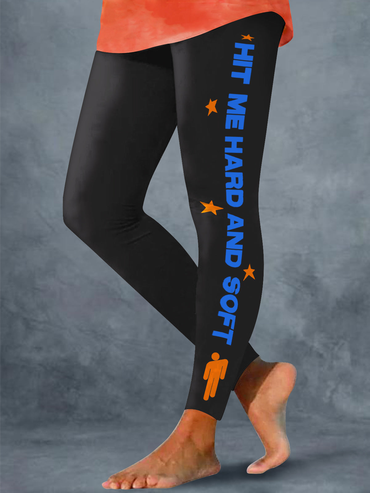 Billie Eilish Hit Me Hard And Soft Tour Print Leggings