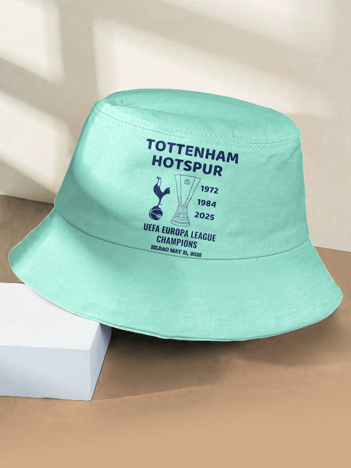 Tottenham Hotspur Champions 2025 Bucket Hat