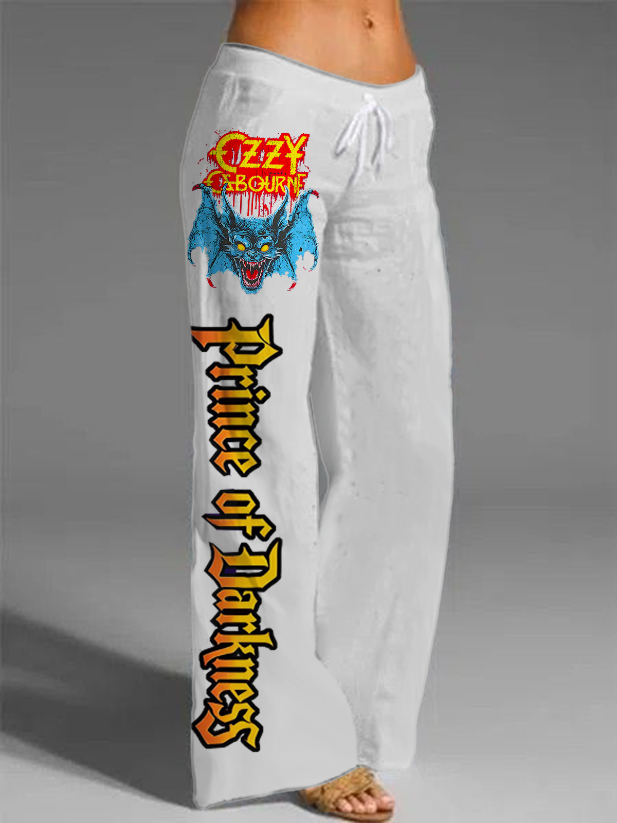 70s Heavy Metal Rock Band Women's Printed Casual Pants