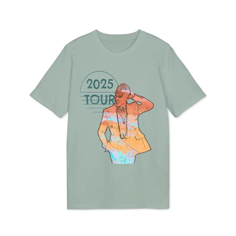 로비 윌리엄스 라이브 투어 2025 크루넥 티셔츠
