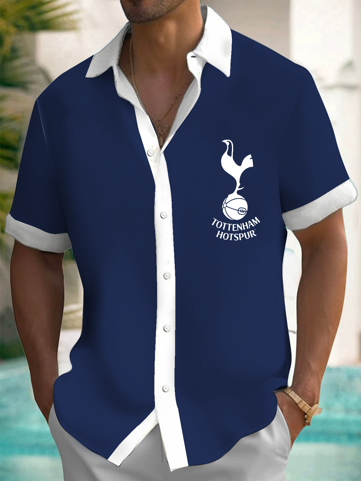 Tottenham Hotspur 2025 Football Fan Celebration Men's Short Sleeve Shirts