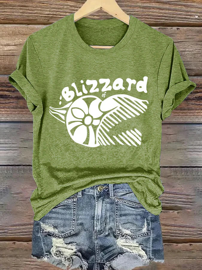 Blizzard of Ozz V-Neck T-Shirt Crew Neck T-shirt