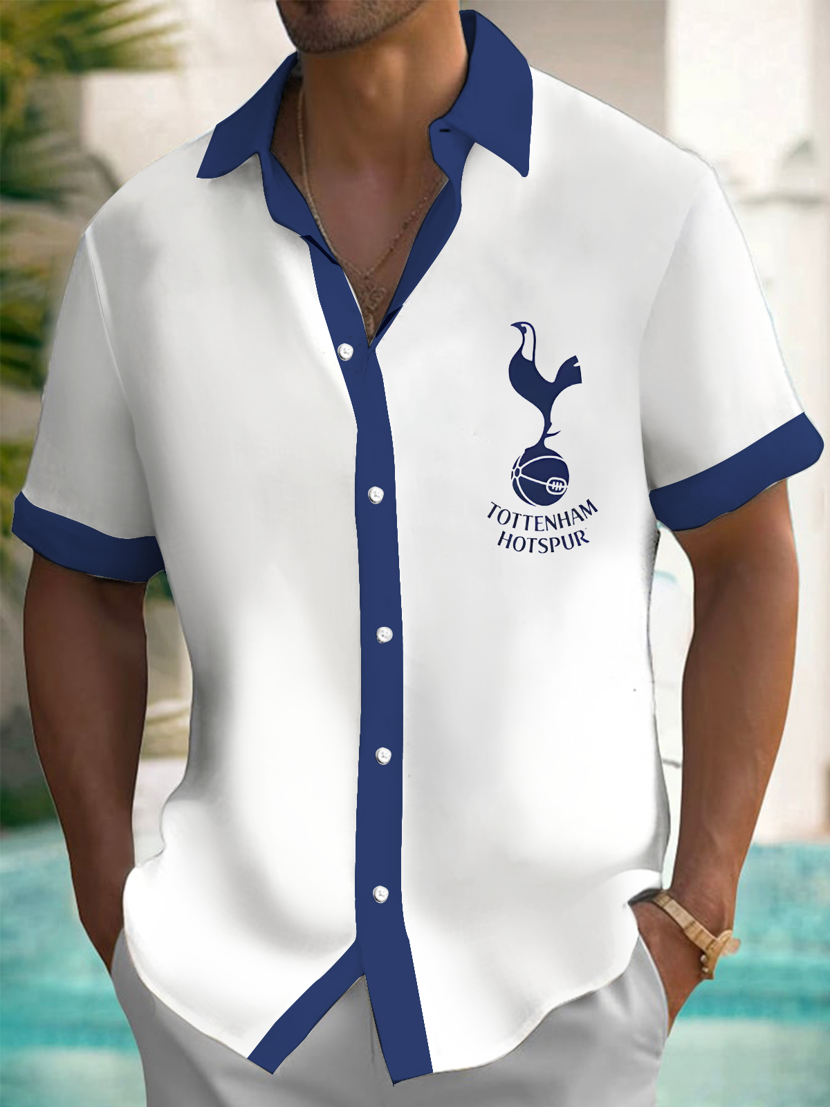 Tottenham Hotspur 2025 Football Fan Celebration Men's Short Sleeve Shirts