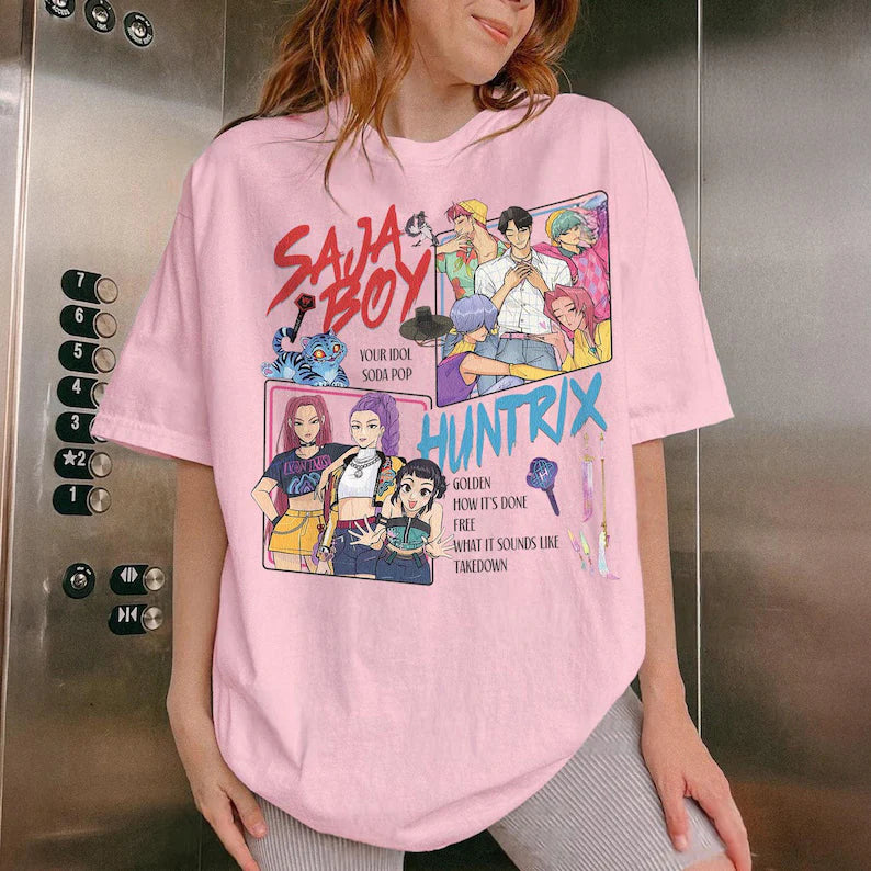 Demon Hunter Movie Crew Neck T-shirt
