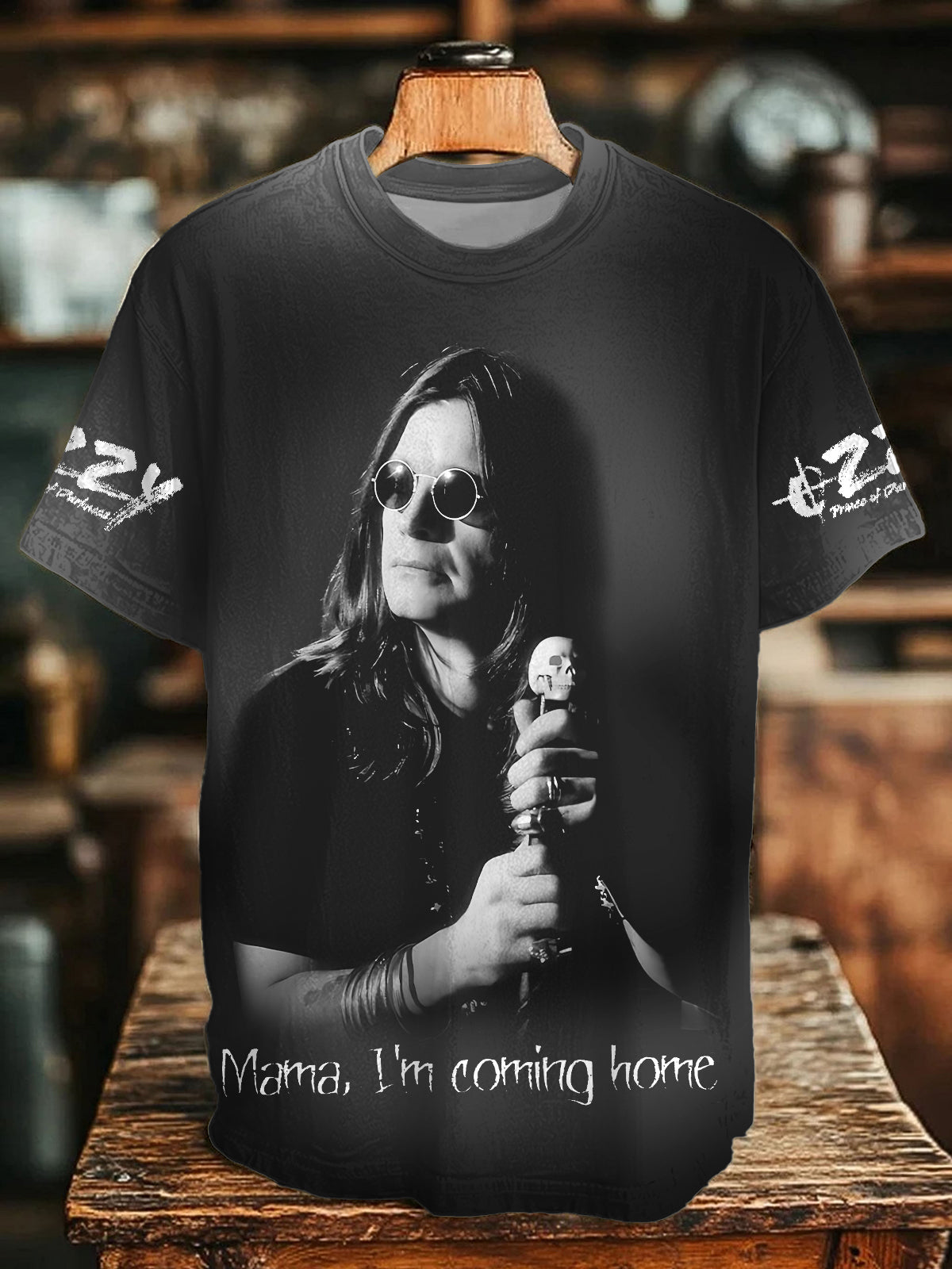 In Memory of Ozzy Osbourne Crew Neck T-shirt