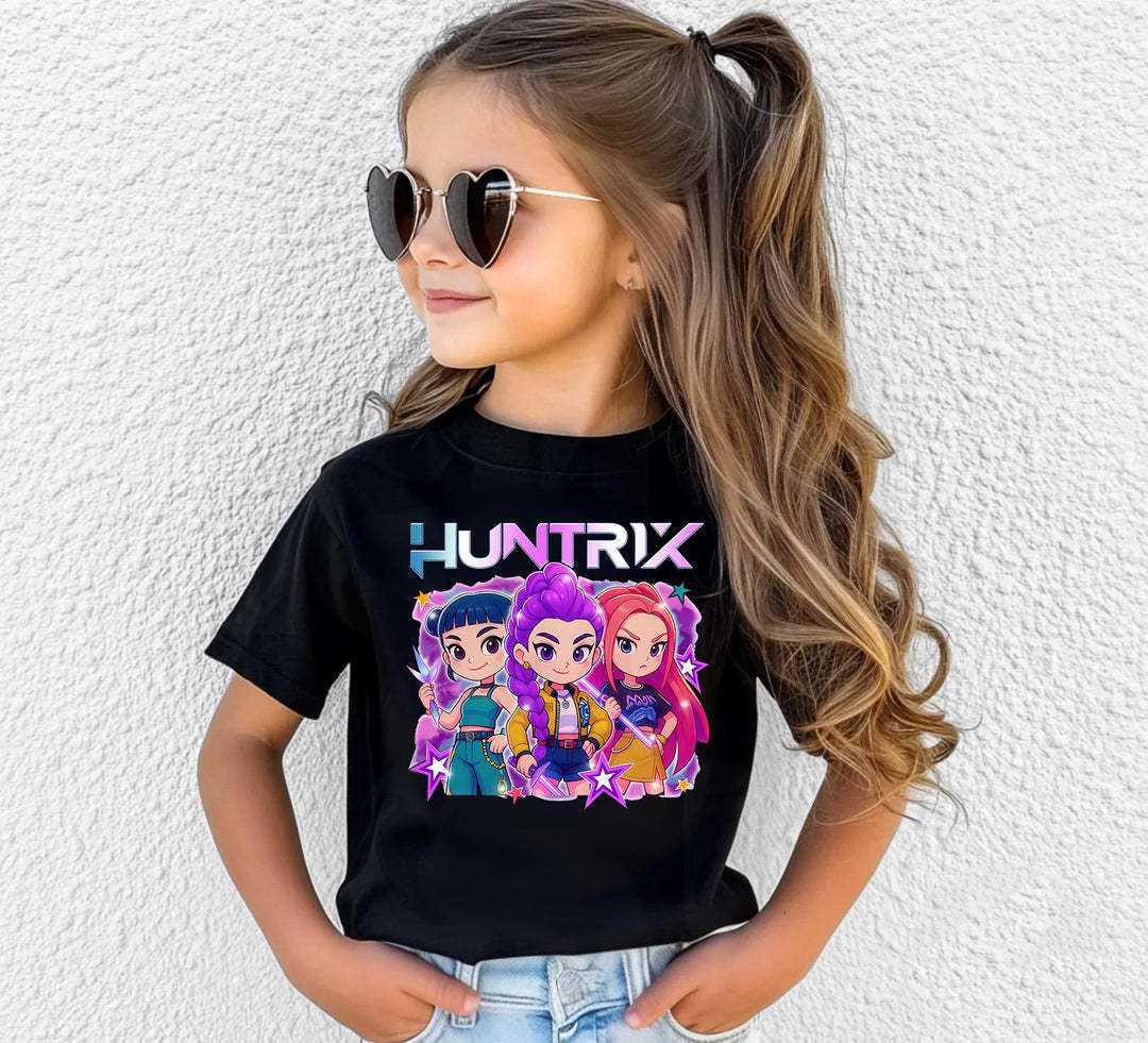 Demon Hunter Huntrix Children's Cotton T-Shirts