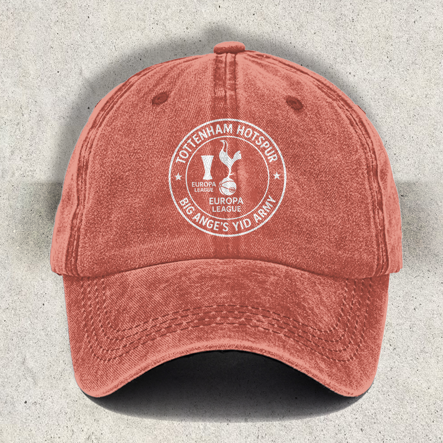 Tottenham Hotspur Champions 2025 Printed Baseball Cap