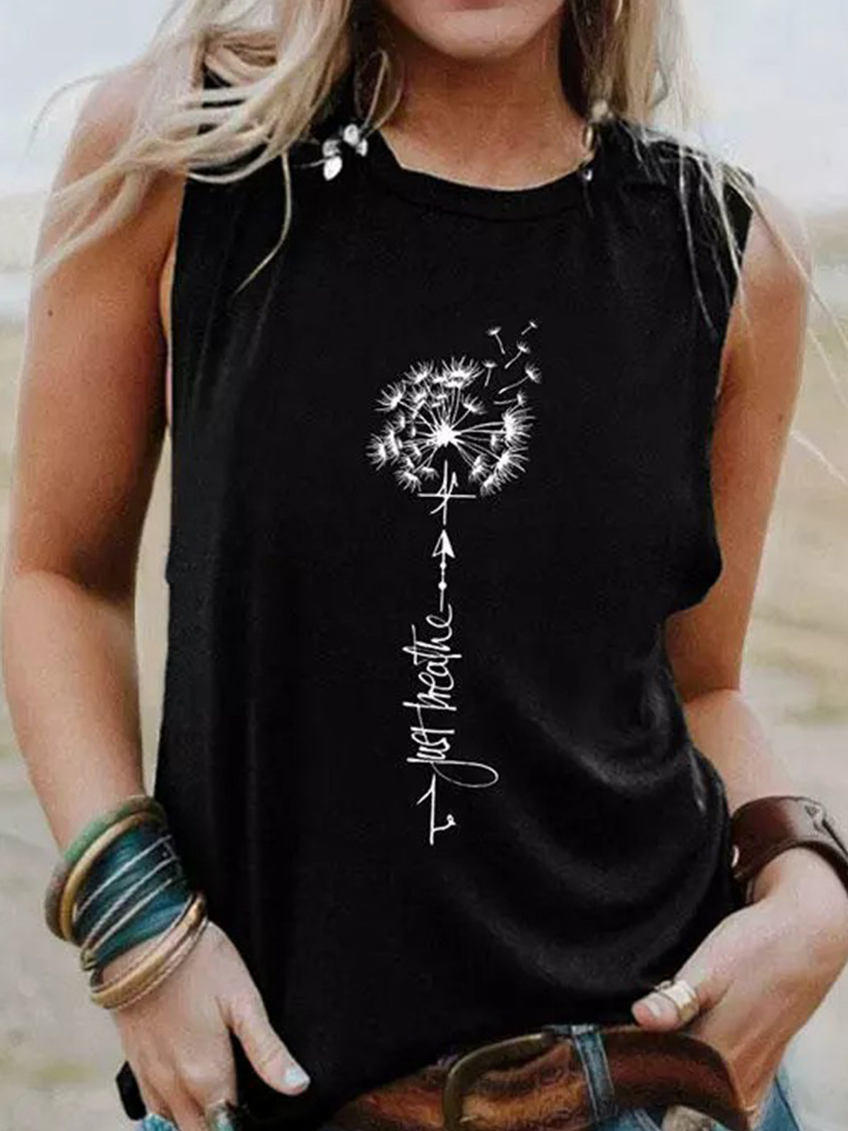 Dandelion Just Breathe Vest