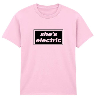 She's Electric Manchester Music Fan Tee