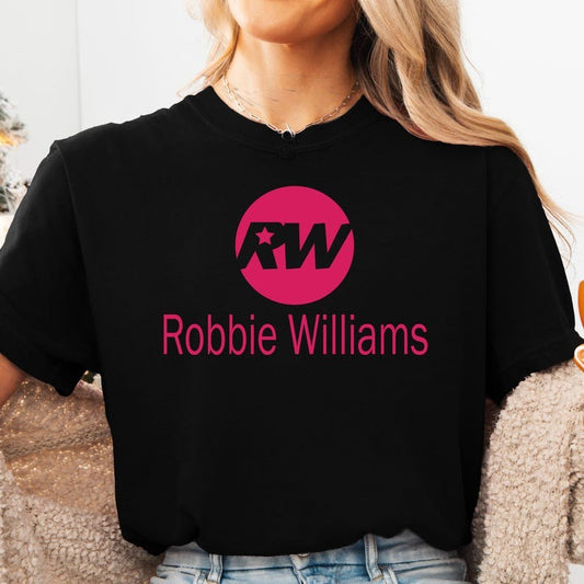 ロビー・ウィリアムズ ライブ 2025 コンサート クルーネック Tシャツ