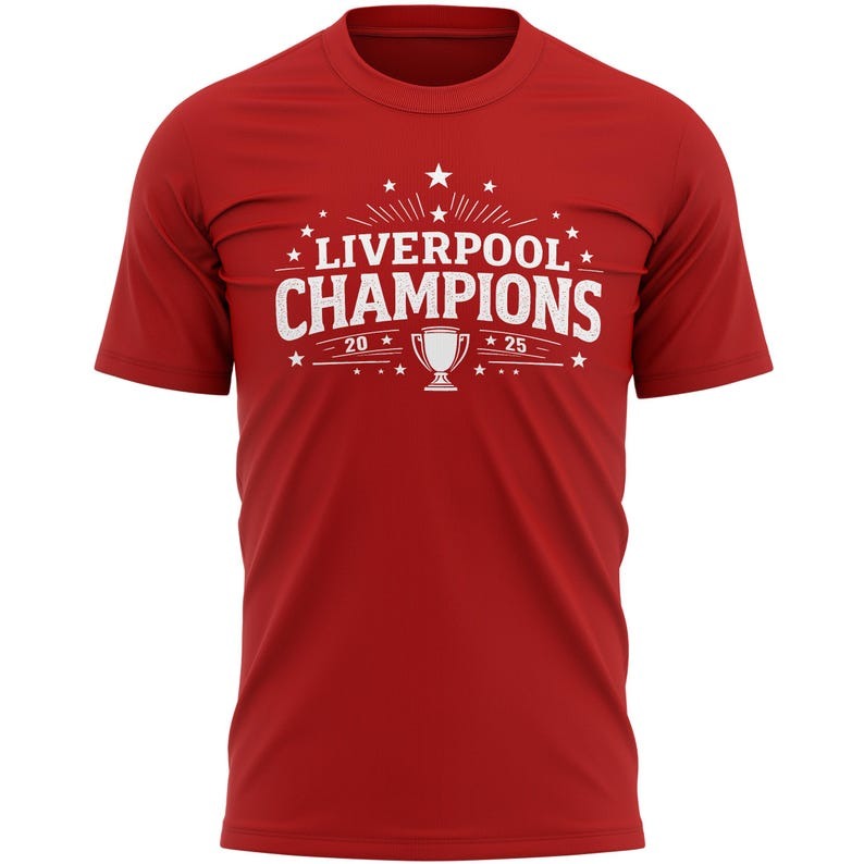 Liverpool Champions Mens T Shirt