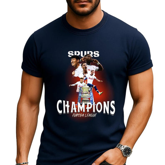 Spurs Europa League Champions T Shirt