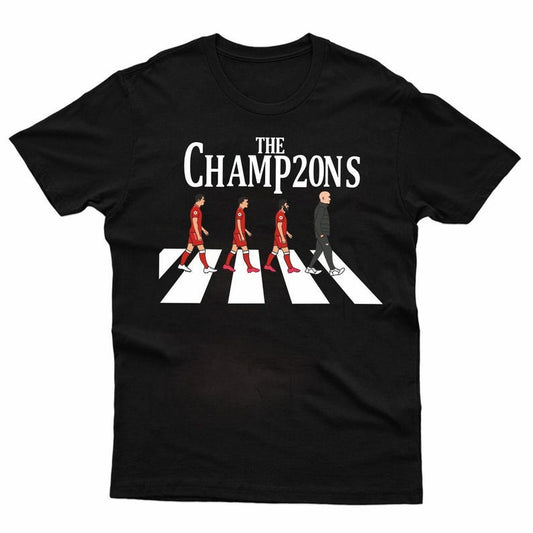 Liverpool Champions 2025 Mens Tee